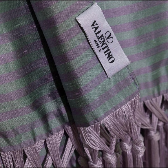 Vintage Silk Valentino Scarf